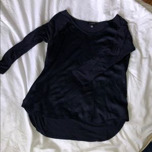 Navy blue blouse